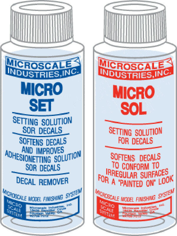 Micro Set - Decal Setting Solution, MS-MI01