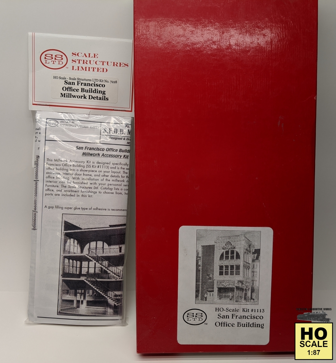 Scale Structures (SS LTD) HO 1113 San Francisco Office Building Kit