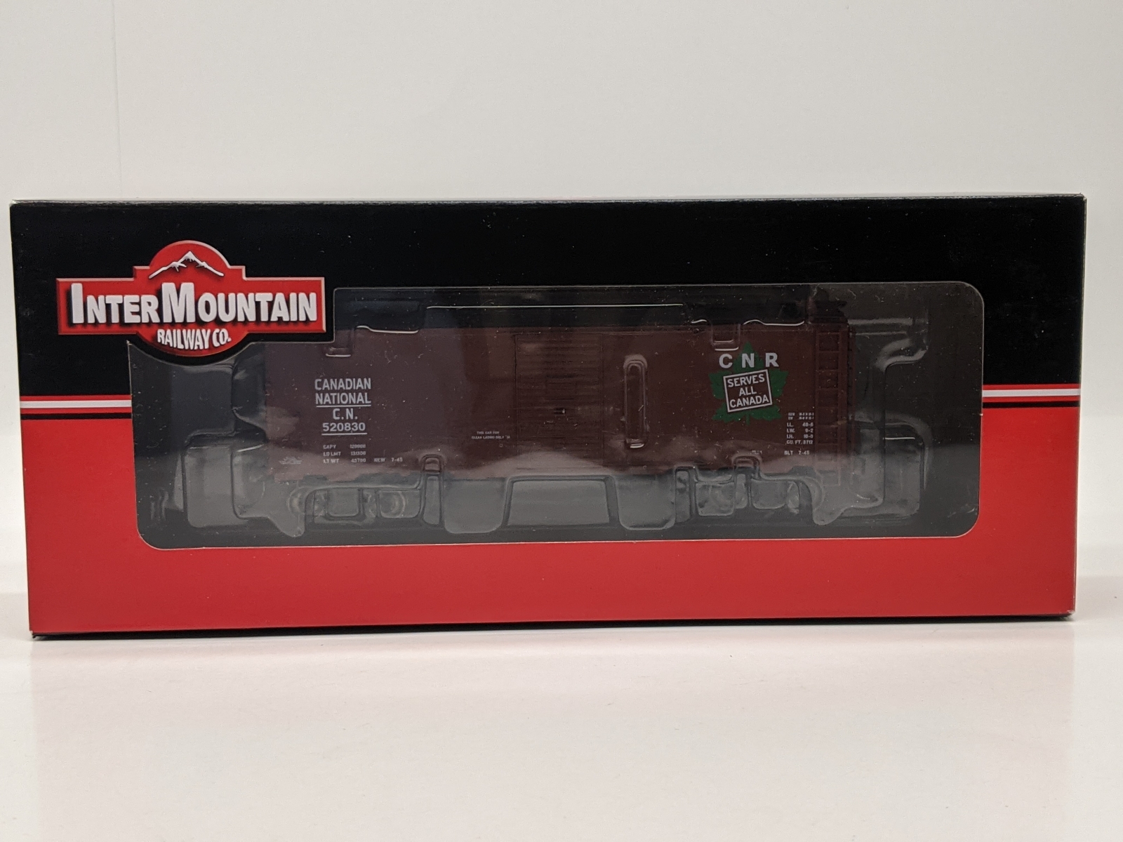 InterMountain 45705-04 HO 40ft Box Car - Canadian National / CNR