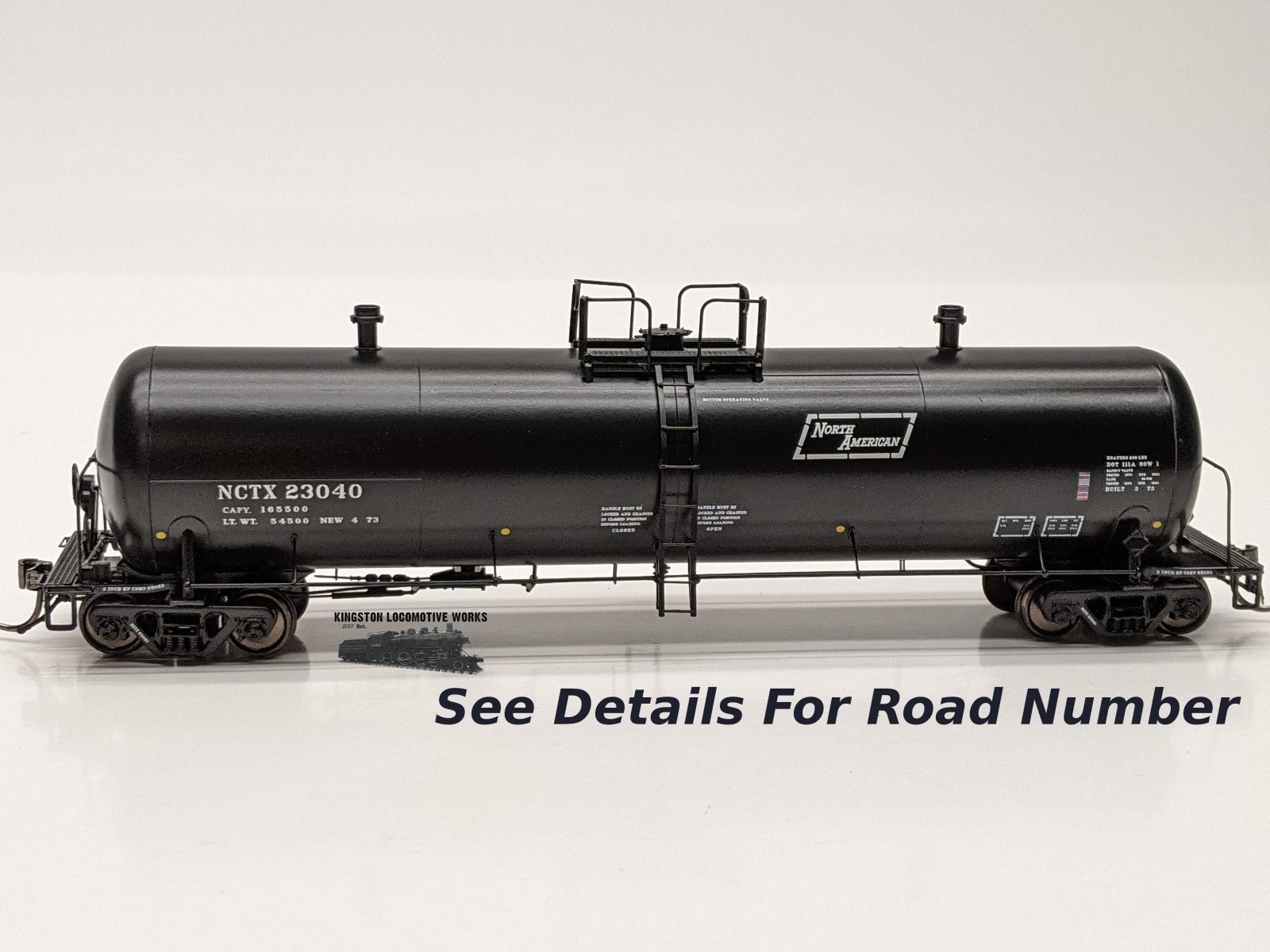 Rapido 135007-4 HO GP20 20K Tank Car - North American #NCTX