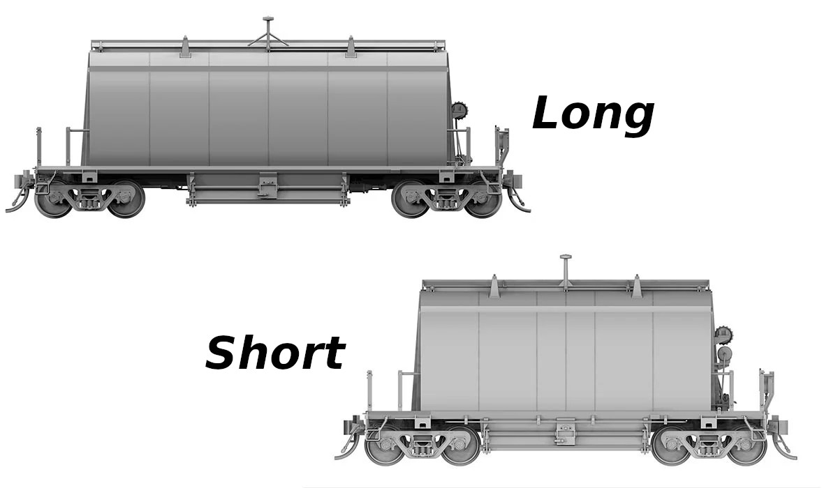 Rapido 1430075 HO Short Barrel Ore Hopper Ontario Northland / ONR "Progressive" 6531 For