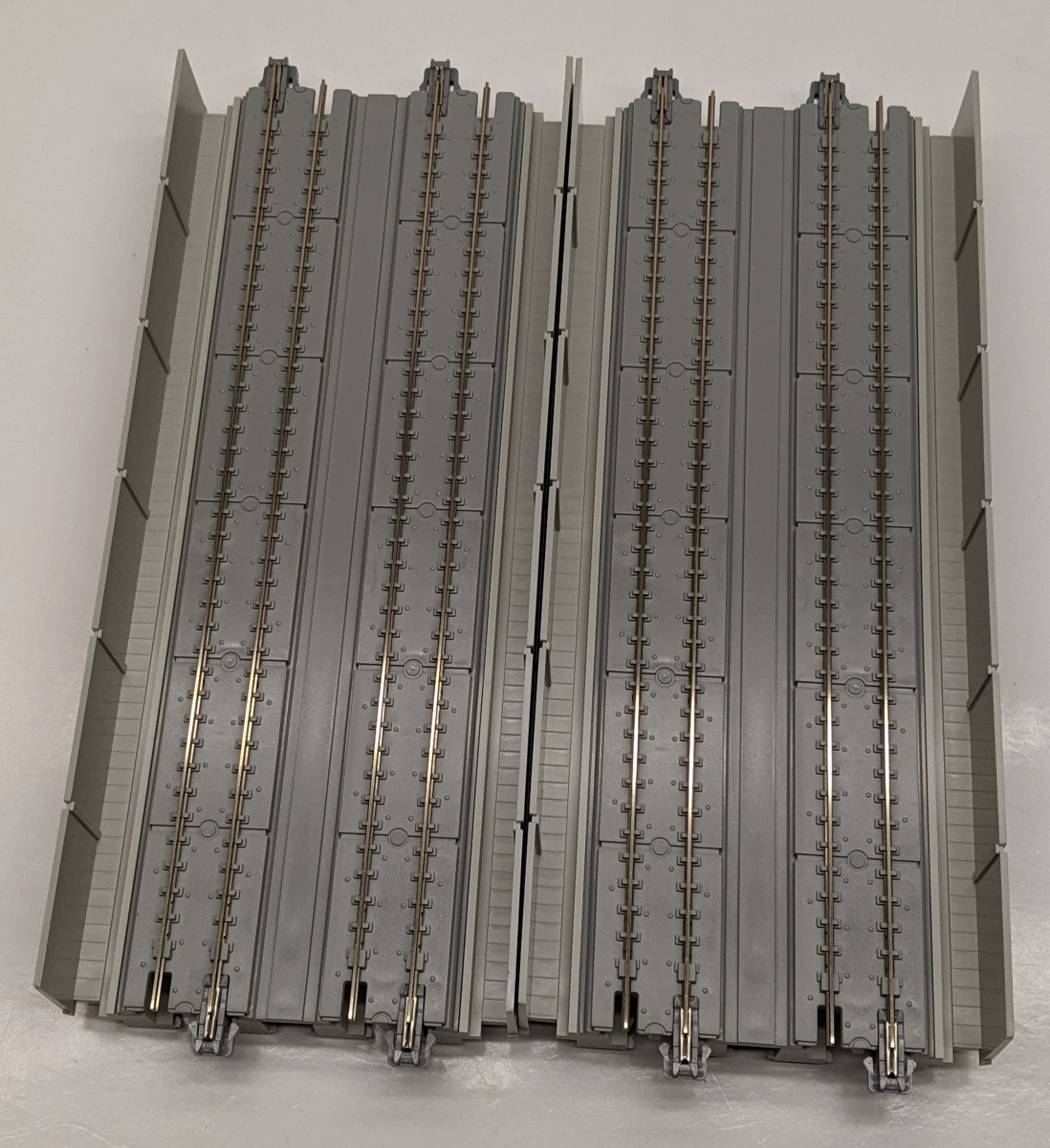 KATO 20-411 Ws186v Double Track Straight Viaduct 186mm Unitrack N Scale for sale online 