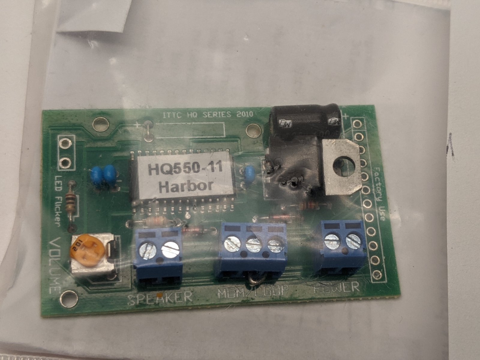 ITTP HQ55011 HQ Series Sound Module Harbor For Sale Kingston