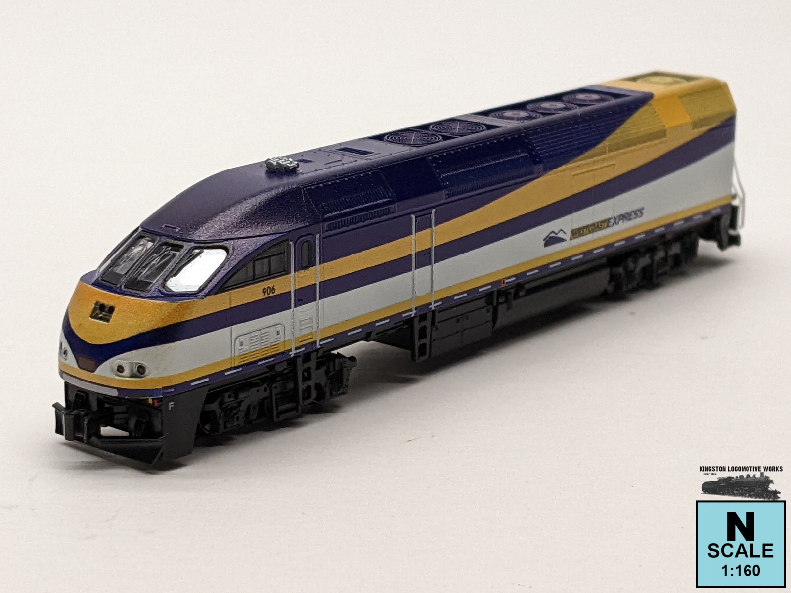Kato 176-6126-KB3 N MPI MP36PH - West Coast Express / WCE #906
