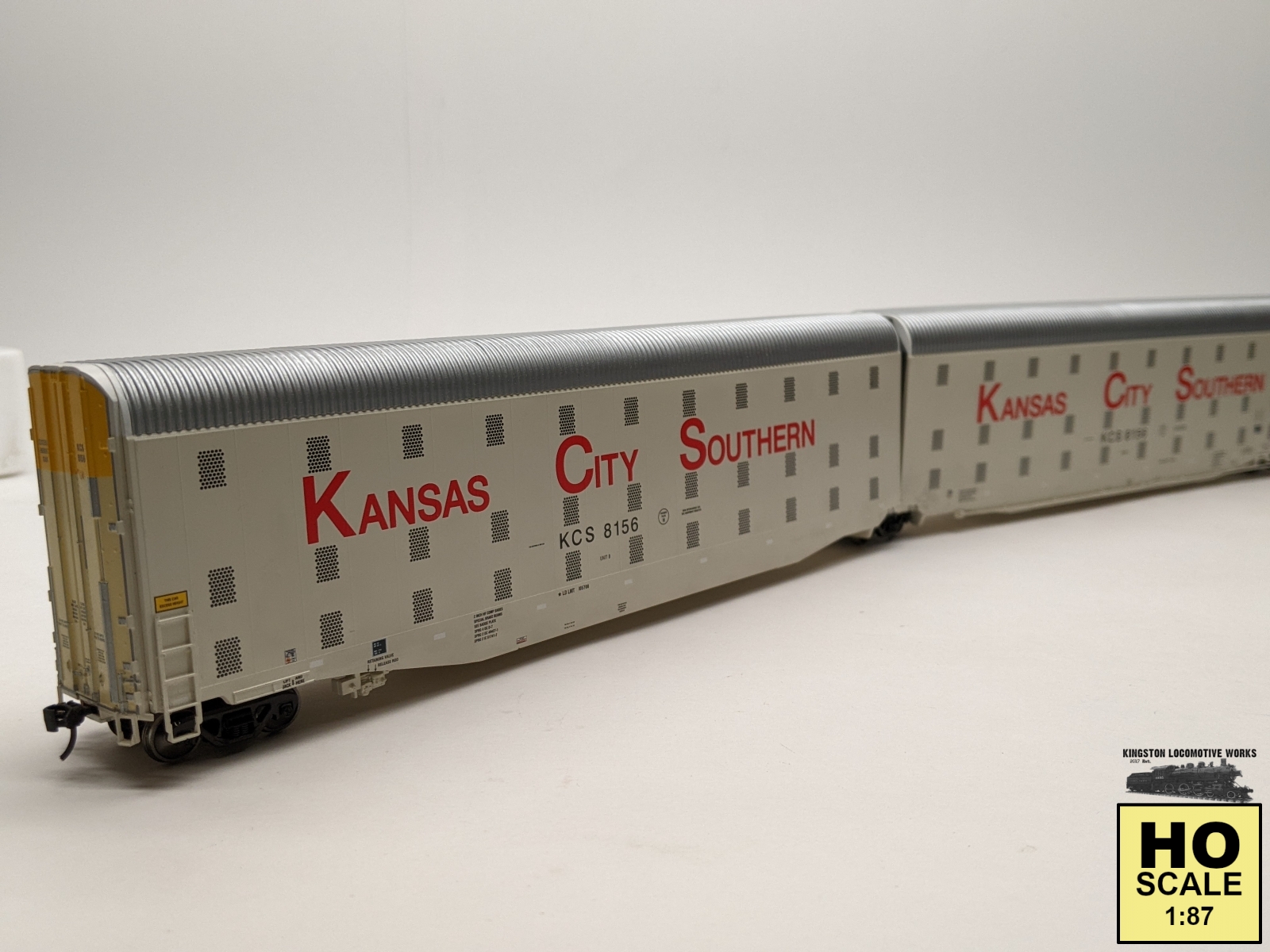 Kcs Auto Rack Train Athearn Genesis G4412 HO Articulated Auto Rack - Kansas City Southern ...