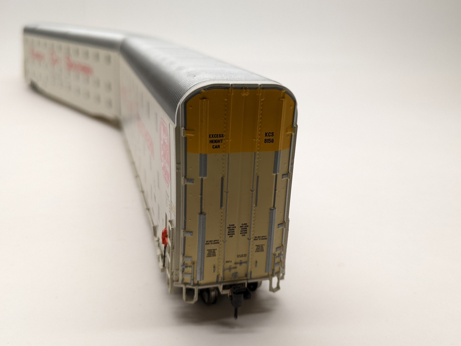 Kcs Auto Rack Train Athearn Genesis G4412 HO Articulated Auto Rack - Kansas City Southern ...