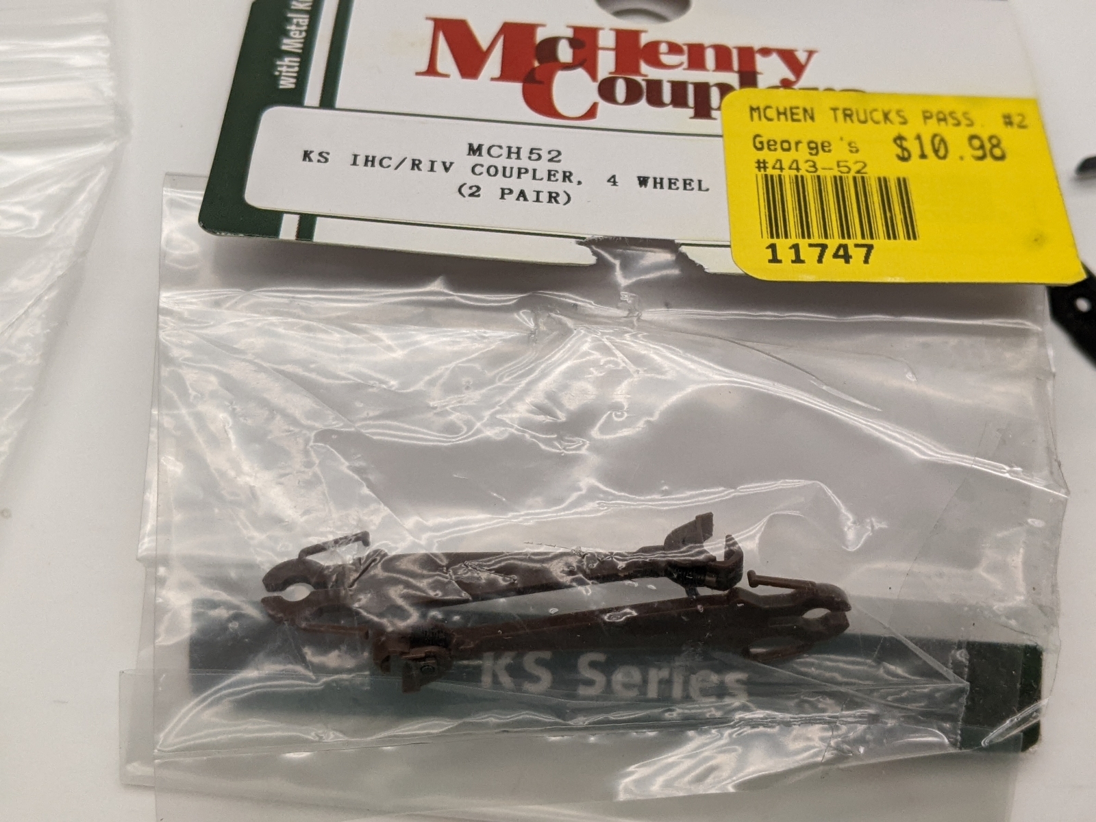 (Assortment Lot) HO Rail Joiners, Detail Parts, Couplers, etc For Sale