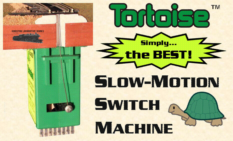 Circuitron Tortoise Slow Motion Switch Machines 12Pk NEW 800-6012 